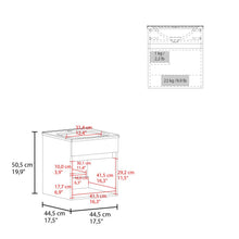 Mueble para Lavamanos Primax, Wengue, con Espacio Para Ubicar Objetos de Aseo ZF