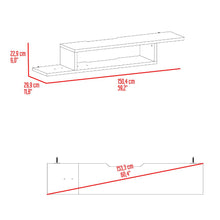 Mesa Para Tv Flotante Dilix, Milan, con superficie para objetos decorativos