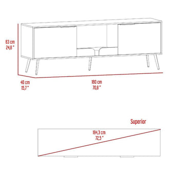 Combo Vesunio, Incluye Mesa Para TV Y Televisor