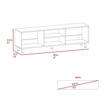 Mesa Para Tv Tunez Gris, Para Televisor Hasta 70 Pulgadas