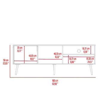 Combo para Sala Loreto, Incluye Mesa de TV y 3 Repisas