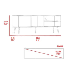 Combo para Habitación Jules 1, Incluye Closet y Mesa para TV 65"