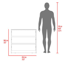Organizador Cruella, Wengue y Miel, con amplios espacio para almacenamiento