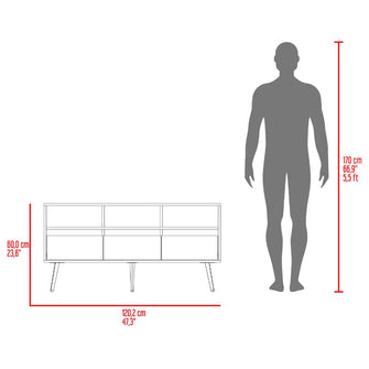 Mesa para TV Aranez, Capri y Fresno Europeo, para tv maximo 50"