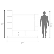 Mesa para Tv Marsel, Capri y Wengue, Para Televisor para 60 Pulgadas