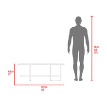 Mesa Para Tv Leeds, Nogal Europeo, Para Televisor hasta 50"