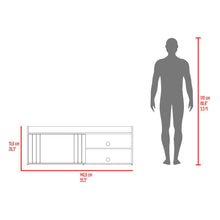 Mesa Para Tv Cuera, Capri y Wengue, Para Televisor Hasta 60 Pulgadas