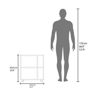 Mueble Para Lavamanos Pascuale, Blanco Duqueza y Fresno Europeo, No incluye Lavamanos