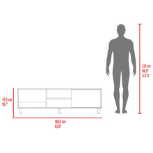 Mesa Para Tv Tunez, Nogal, Para Televisor Hasta 70 Pulgadas