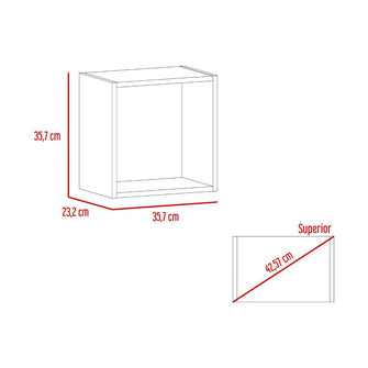 Combo para Sala Bulgaria, Incluye Mesa de TV y 5 Repisas