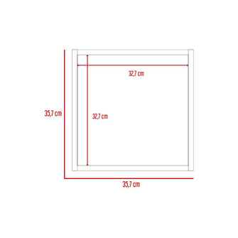 Combo para Sala Alendra, Incluye Mesa de TV y 3 Repisas