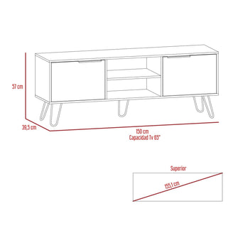 Combo Noah, Incluye Mesa Para TV Y Televisor de 65"