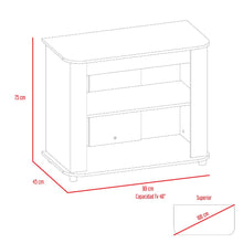 Mesa Para Tv Dustin, Wengue, Para Televisor de 40 Pulgadas