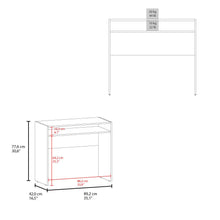 Escritorio Estelar, Blanco Duqueza, cuenta con un entrepaño ZF