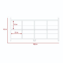 Mesa Auxiliar Zapatero Manati, Carbón y Castaño, con Superficie Para Sentarse y Múltiples Entrepaños