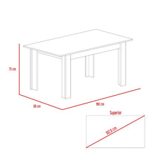 Combo Comedor Deri , Incluye Comedor y 4 sillas