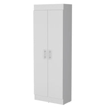 Alacena Nepal, Blanco, Cuenta con Cinco Entrepaños y Dos Puertas Batientes ZF