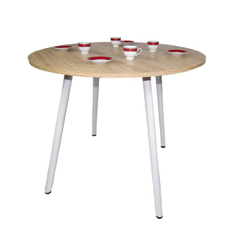 Mesa de Comedor redondo 4p (75x80x80) vienes
