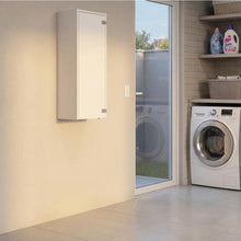 Mesa Para Planchar Plegable a la Pared Vesper, Blanco, con Amplia Superficie Baja Para Almacenamiento ZF