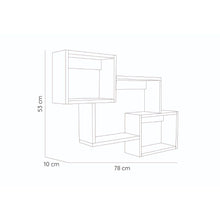 Repisas Alfa, Claro y Blanco, X 3 Módulos