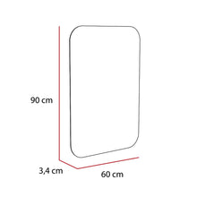 Espejo Rectangular Pompei Led+Touch