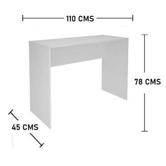 Combo Escritorio Basic (78X110X40) + Multiusos ( 65X60X30)Blanco