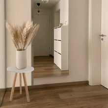 Mesa Auxiliar (40X40X40) Blanca Pata Cuadrada