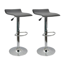 Kit por 2 Silla Wave Bar- Gris