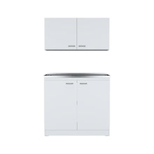 Cocina Integral Cantabria, Blanco Duqueza, Incluye Mesón Izquierdo ZF