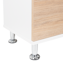 Mueble Multiusos Huzy, Cartagena y Blanco, con Amplia Capacidad de Almacenamiento