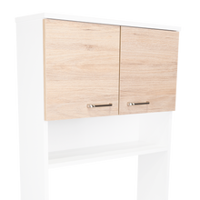 Mueble Multiusos Huzy, Cartagena y Blanco, con Amplia Capacidad de Almacenamiento