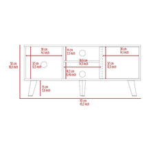 Mesa Para Tv Viena, Chocolate, con Espacio Para Tv Hasta de 45 Pulgadas