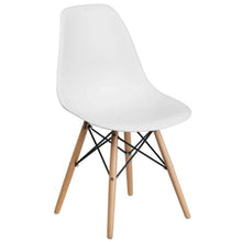 Combo Escritorio Plegable ahorra espacio (77X64X54) Blanco Vienes + silla eames