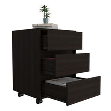 Archivador Kova, Wengue, con Tres Cajones     X2