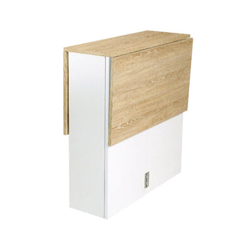 Comedor Plegable Ahorraespacio 75X110X70 cm BCO-VIENES + 4 SILLAS