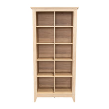 Biblioteca Sarume, Beige, con Cinco Entrepaños Dobles