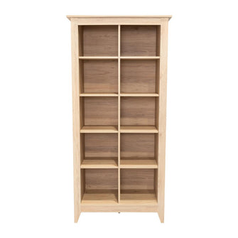 Biblioteca Sarume, Beige, con Cinco Entrepaños Dobles