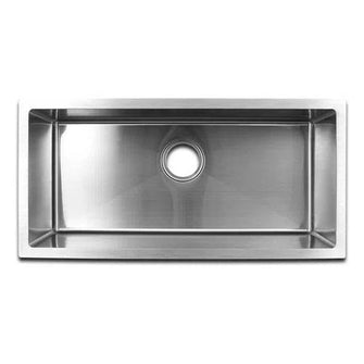 Lavaplatos de Submontar Sencillo Acero inoxidable 78 cm Challenger, Color Gris