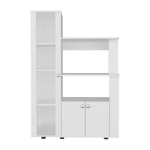 Alacena Multiusos Aldan, Blanco Kronos, con 3 Entrepaños y 3 Puertas ZF