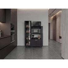 Alacena Multiusos Aldan, Kronos Wengue, con 3 Entrepaños y 3 Puertas ZF