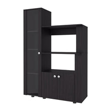 Alacena Multiusos Aldan, Kronos Wengue, con 3 Entrepaños y 3 Puertas ZF