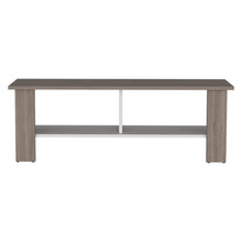 Mesa Para Tv Navi, Bardolino y Blanco Duqueza, Para Televisor Hasta 55 Pulgadas