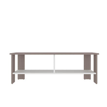 Mesa para TV Navi, Positano y Blanco Duqueza, para Televisor hasta 55 Pulgadas