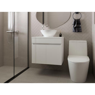 Mueble Baño Aereo Manchester, Blanco Duqueza, Con Amplio Espacio de Almacenamiento ZF