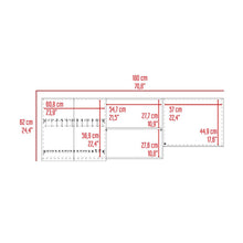 Gabinete Superior Boreal, Blanco Duqueza y Fresno Europeo, Incluye locero y platero
