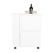 Bar Glasg, Blanco, Con tres puertas abatibles ZF