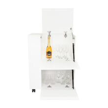 Bar Glasg, Blanco, Con tres puertas abatibles ZF