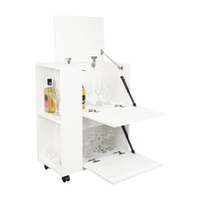 Bar Glasg, Blanco, Con tres puertas abatibles ZF