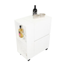 Bar Glasg, Blanco, Con tres puertas abatibles ZF