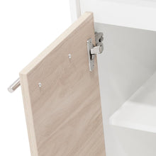 Módulo Microondas Kova, Beige y Blanco Duqueza, con Dos Puertas Batientes